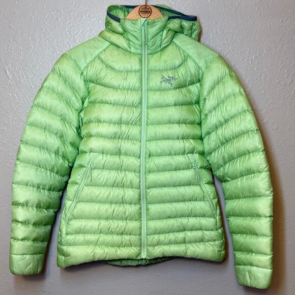 Arc'Teryx Cerium LT Hoody 850-Fill Goose
Down Puff Jacket Green Women’s Medium - Picture 15 of 16